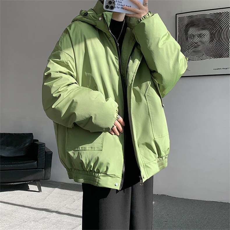 棉服男冬季新款港风宽松连帽棉衣MF9006-P90,男装棉衣,星座214-3
