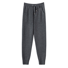 2025年秋季新款百搭七针小脚裤，女装休闲裤，宏杨羊绒