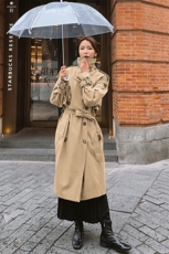2021春季新款长款工装风衣浙宝292A货号L031，女装风衣，时倾STUDIO