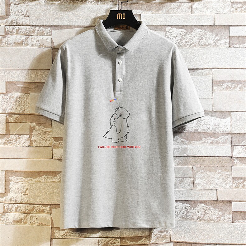 PL57140-P35翻领短袖polo衫男大码胖子半袖t恤男有领保罗衫,男装Polo衫,电商A040A