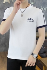 夏季短袖男刺绣翻领POLO衫T恤时尚休闲半袖上衣LD3319-P30，男装Polo衫，星座310B-3