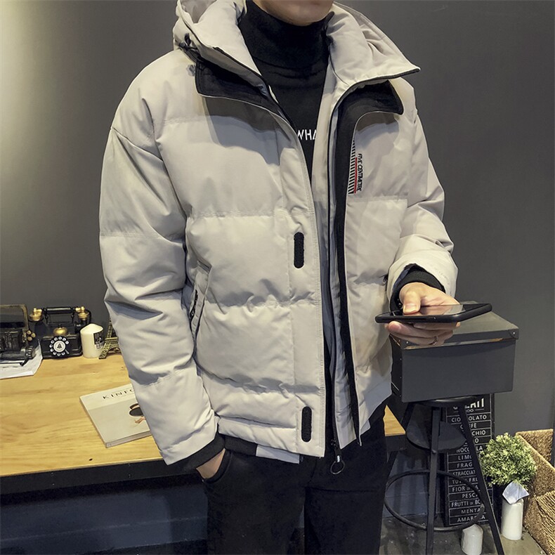 工装棉衣男韩版潮流连帽棉服棉袄帅气冬季短款外套DS310T,男装棉衣,电商A102