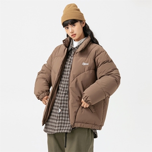 2026冬季新款男装日系潮牌纯色宽松休闲棉服加厚外套MY372-F139图片