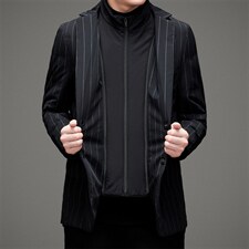 2023冬季新款中青年男士羽绒服90%鸭绒青年保暖外套QS1253-P275，男装羽绒服，星座1105-3