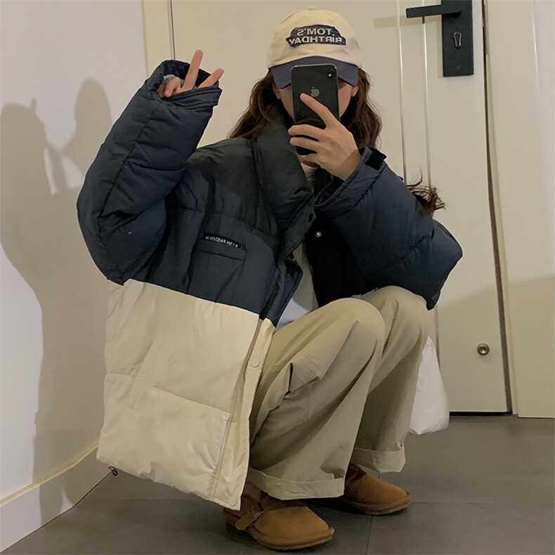 棉服2025年新款女冬棉衣棉袄学生时尚面包服外套C579-95,男装棉衣,星座911-2(原星座613-2）