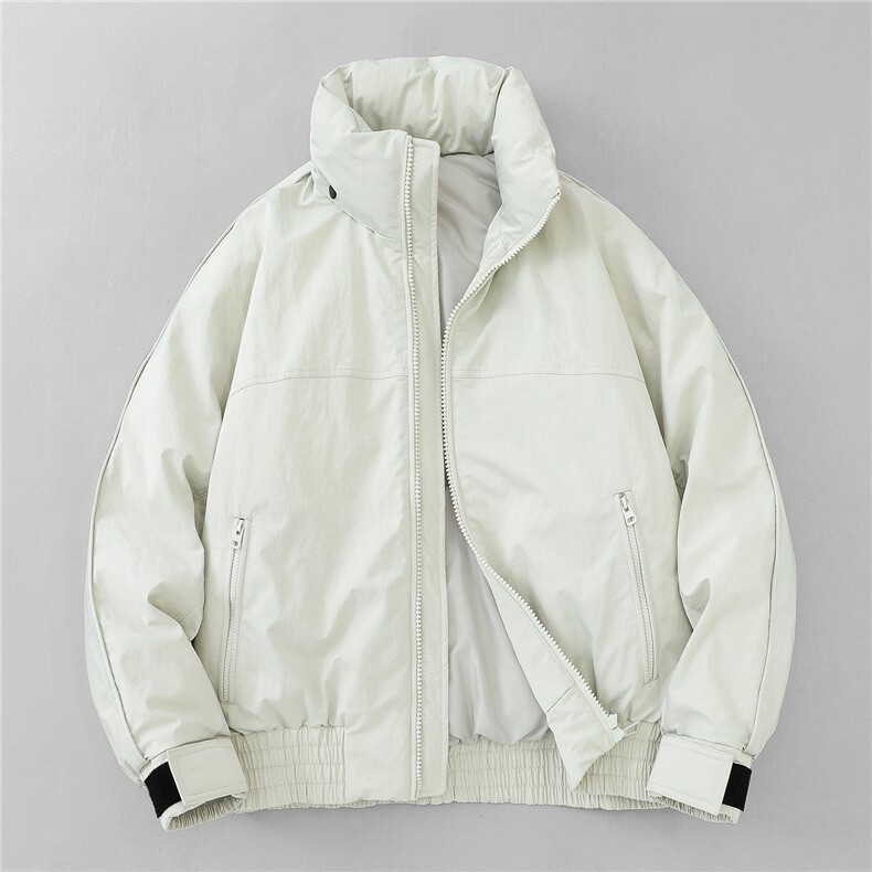 2025冬季新款美式可收纳连帽羽绒服潮牌魔术贴设计羽绒服599,男装羽绒服,电商A234