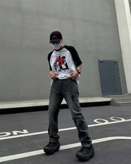 美式牛仔裤男春秋新款休闲直筒裤N2217P43，男装牛仔裤，星座1116-2