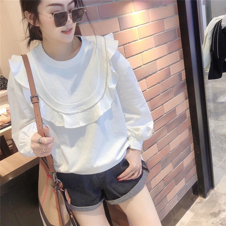 手工定钻卫衣，女装卫衣/绒衫，娟子依格