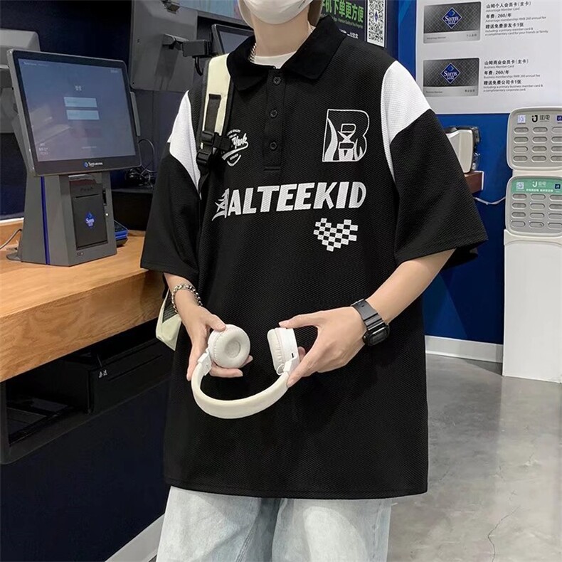 男polo潮流时尚休闲短袖T93P32,男装Polo衫,星座1116-2