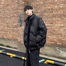 JY333-P78潮男冬季复古飞行员棉袄子加厚男士立领棉衣网图，男装棉衣，星座1501-3