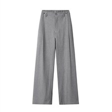 2026春夏新款人字纹高级感新面料垂感休闲直筒西装裤6615-特P40，男装西服套装，电商C305A