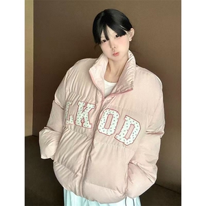 秋冬新款加厚棉服情侣2025日系百搭休闲女装甜美美式外套夹克图片