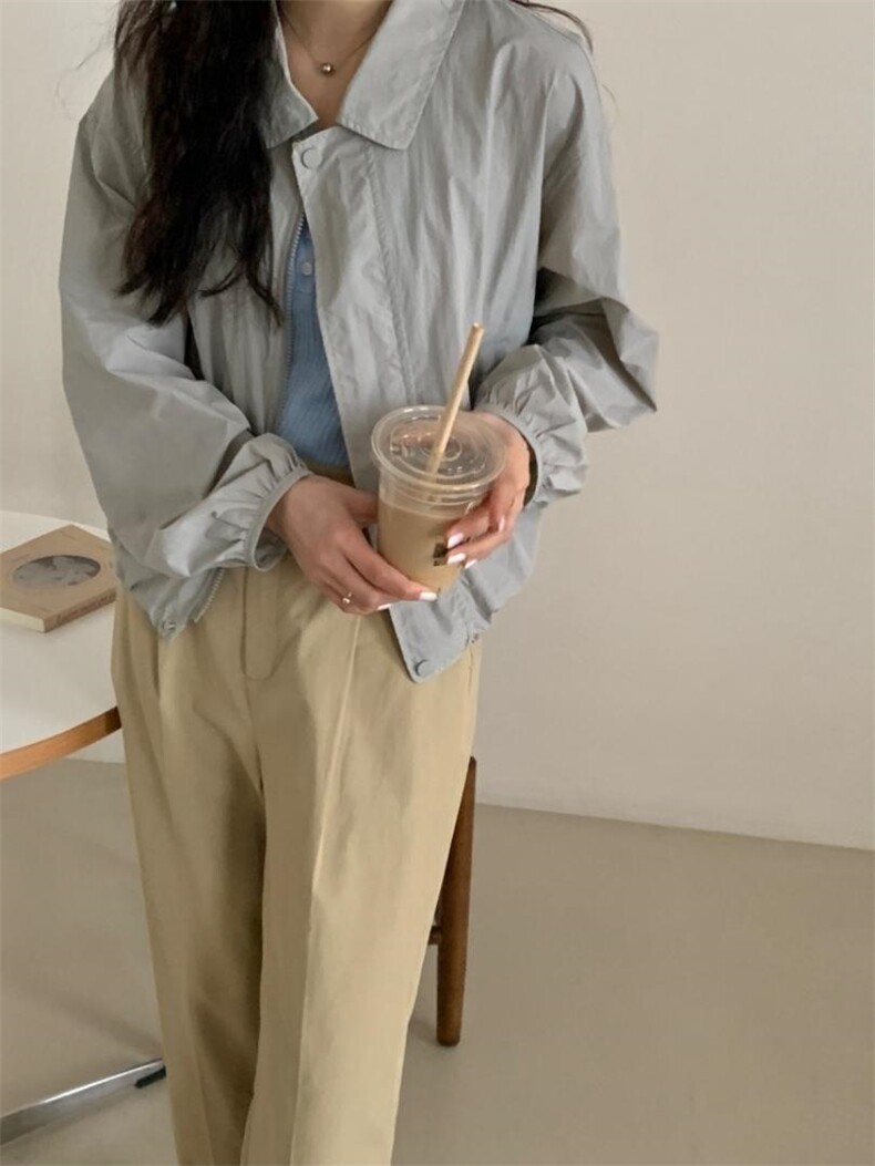 夏季新款韩系防晒衣，其它，三文鱼