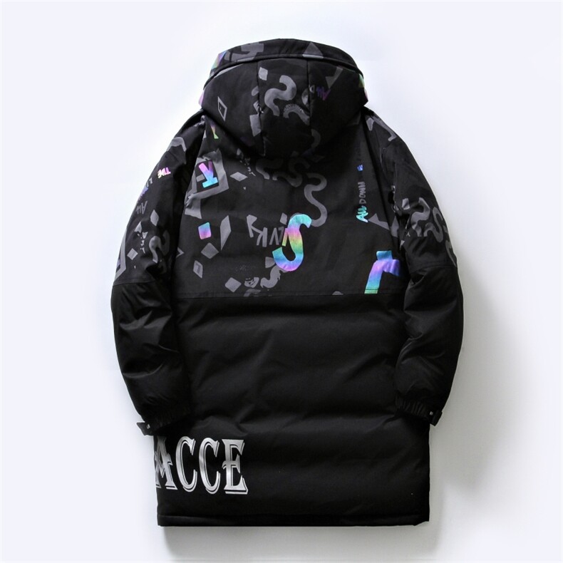 白底平铺2026冬季新款70%白鸭绒连帽羽绒服男XZ109-Y2222-P218,男装羽绒服,星座109