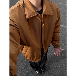 冬季新款2024飞行员夹克加厚棉衣美式短款翻领棉服外套S375-特P88图片
