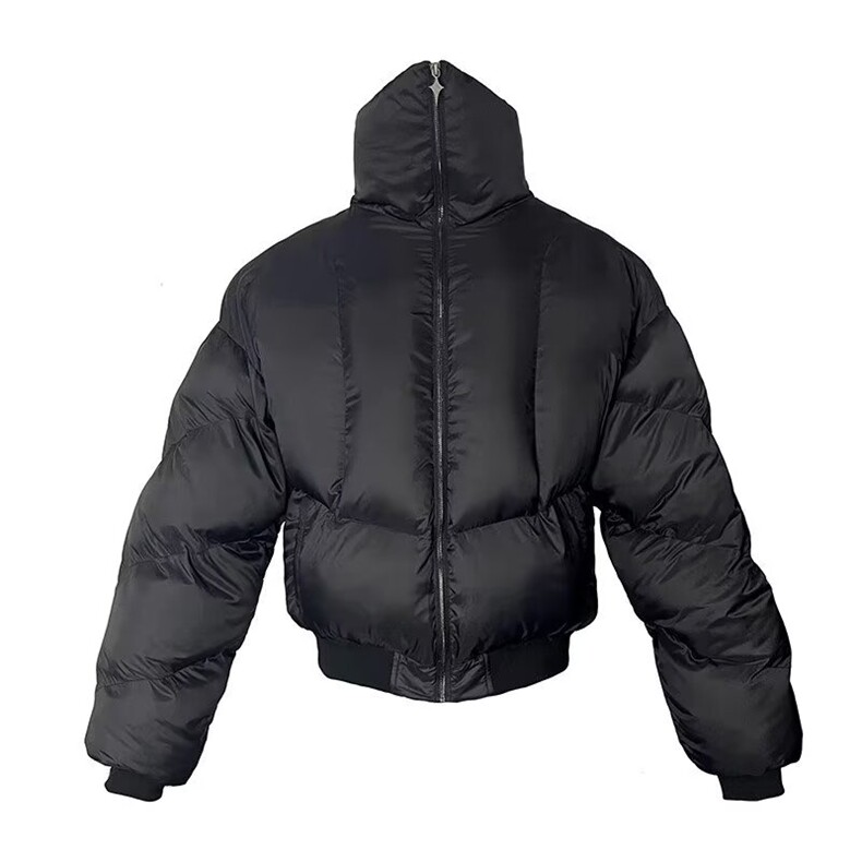 冬季加轻厚cleanfit短款棉服高领面包服美式棉衣外套LF1016p85,男装棉衣,电商D256-2(原A064-2)
