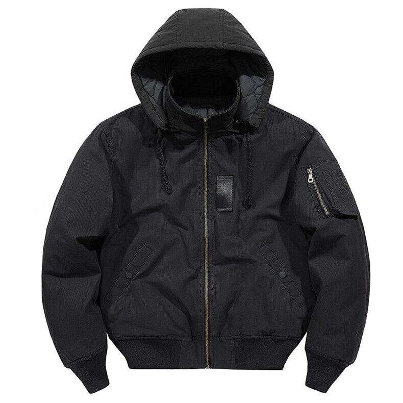 主推款：外套男飞行员夹克教练春秋冬加棉大码工装机车服棒球服棉,男装夹克,星座210-5(原414-2)