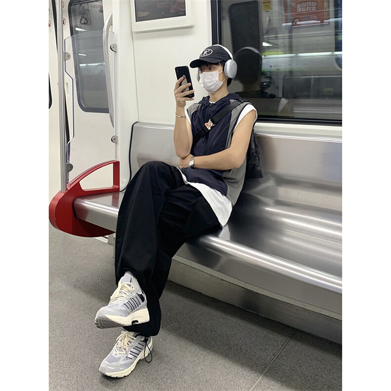B221美式街头hiphop宽松户外工装休闲裤子LK23116-P60控78,男装休闲裤,电商B221