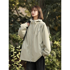 春季新款美式山系休闲纯色冲锋衣情侣潮流夹克外套JK7815-特P70，男装夹克，星座904