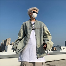 时尚文艺简约慵懒潮流气质百搭新款ins原宿流行日系，男装夹克，星座1210-1