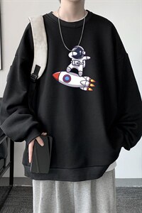 圆领卫衣男大码加厚加绒长袖t恤男S6158-P28 加绒款-P33图片