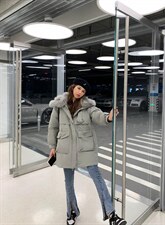 冬季新款派克羽绒服，女装羽绒服，QIANCHEN 谦晨