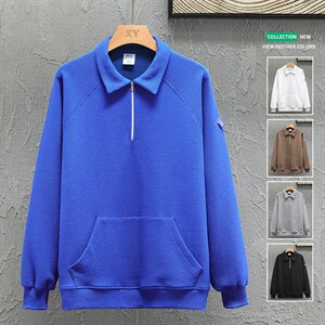 新款POLO衫灰墙挂拍华夫格休闲套头上衣PL3316-P40控68图片