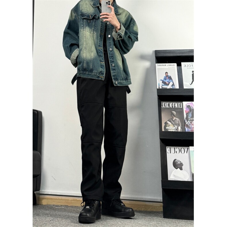 现货高品质vibe美式防风防水冲锋裤常规45加绒55,男装休闲裤,星座310A-4