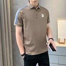 夏季短袖男刺绣POLO衫T恤时尚休闲半袖上衣YD3301-P38，男装Polo衫，星座310B-3