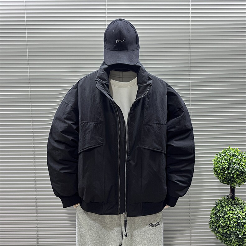 主推2025新标90白鸭绒冬季男立领高品质羽绒服保暖外套304-P240,男装羽绒服,钱塘708(原3018)