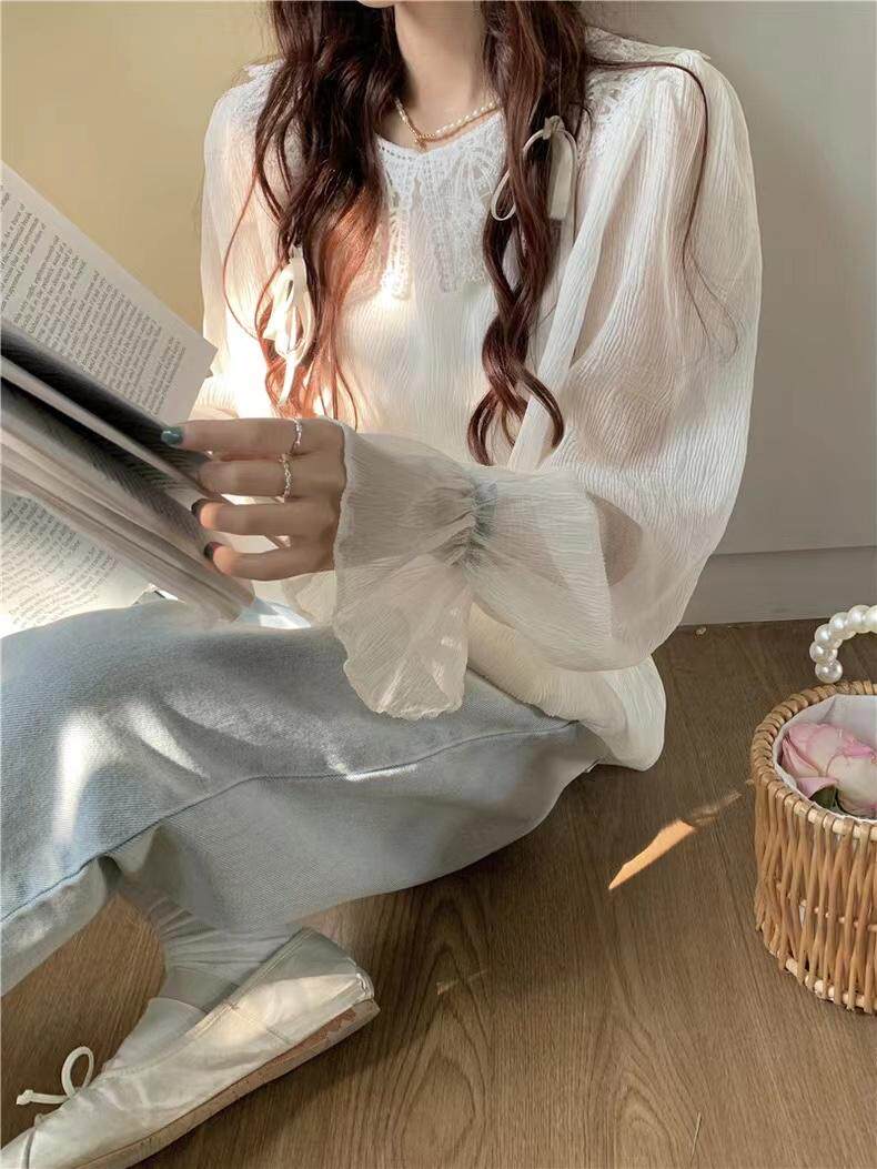 雪纺小衫衬衣，其它，泰靡(2F)