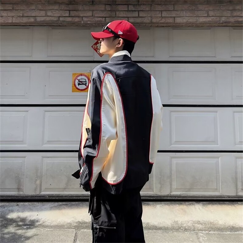 秋季青春流行男夹克文艺潮外套ZG22P65,男装夹克,星座1116-2