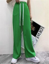 阔腿裤：清晰条理瞬间拉直大长腿。配色飘带时尚百搭！，其它，金川古韵(4F)