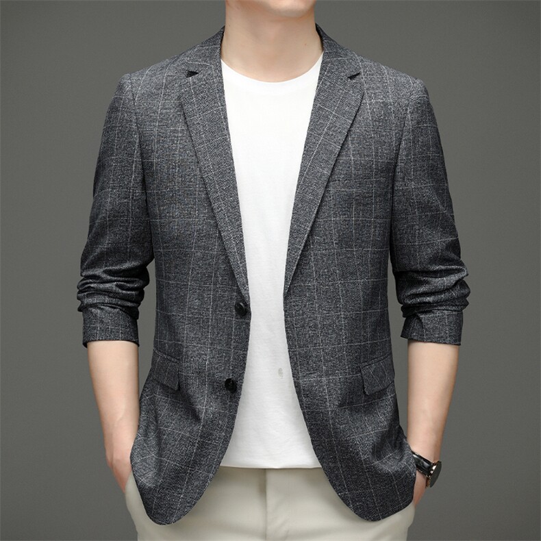 CA5511钱塘2020-2秋季新款时尚休闲简约百搭中青年男士西服P142图片
