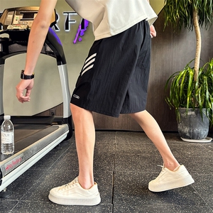 D509-P48 夏季新款短裤男潮流宽松直筒五分裤速干短裤图片