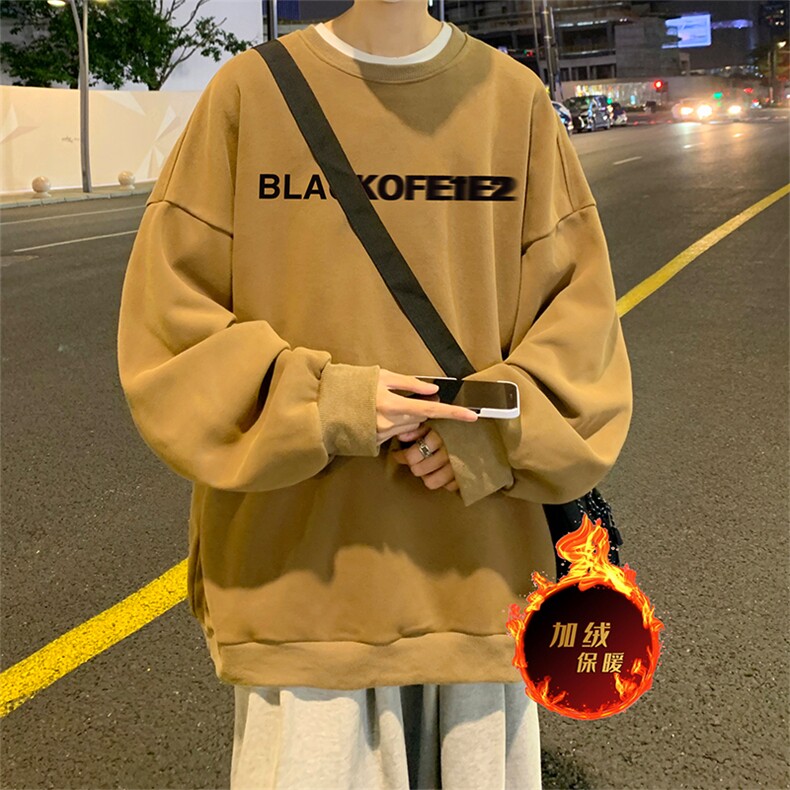 直播品质500克重磅美式做旧水洗卫衣SY1388-常规特P45加绒特P55,男装卫衣,电商A486