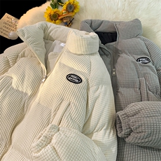 灯芯绒棉袄厚外套港风日系棉衣纯色棉服大码1016-1W66P128K158，男装棉衣，星座1016-1（原电商B408-1）
