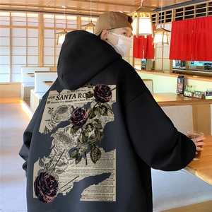 直播360克重磅美式潮牌印花卫衣Y130特P35 同步供应华棉品质图片