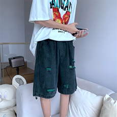 潮流春季牛仔裤男牛仔短裤ND210P38，男装牛仔裤，星座1116-2