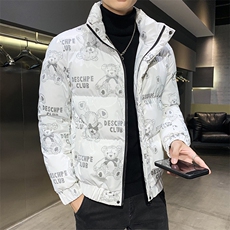 312A-5-603-P125冬季新款男士韩版棉衣立领加厚潮流棉服A，男装棉衣，星座312A-5