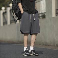 宽松短裤夏季休闲中裤潮牌宽松外穿运动五分裤子男XD2310特批32，男装牛仔裤，星座718