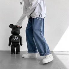 牛仔裤男宽松直筒裤NG3054P40，男装牛仔裤，星座1116-2