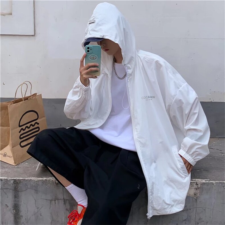 男2022新款夏季薄款外套宽松透气轻薄防晒衣JK8508P40,男装夹克,星座1116-2