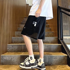 短裤男夏季薄款潮牌百搭外穿运动裤子休闲五分中裤KK161-P35，男装牛仔裤，星座911-3