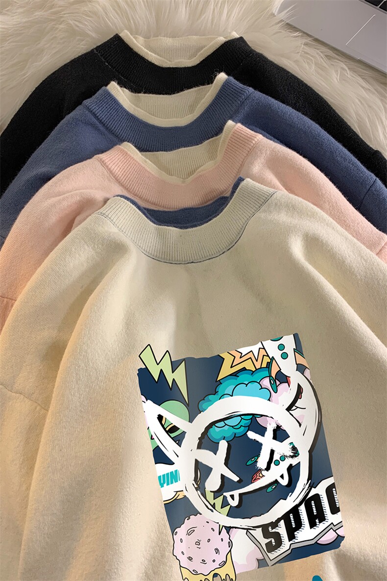 控78假两件毛衣男大码加绒针织衫男毛线衣M80275-P55加绒P70,男装针织衫/毛衣,电商A040
