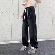 2024美式牛仔裤男款春季长裤潮K6166P43，男装牛仔裤，星座1116-2