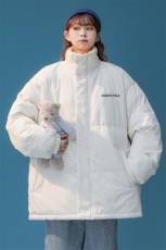 ！2023冬季新款男女同款棉衣情侣中性风立领棉服MY101特P78，男装棉衣，电商B220