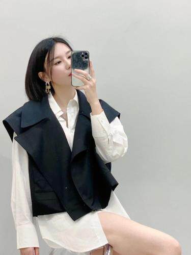 秋季两面穿马甲，女装马夹，女人阁