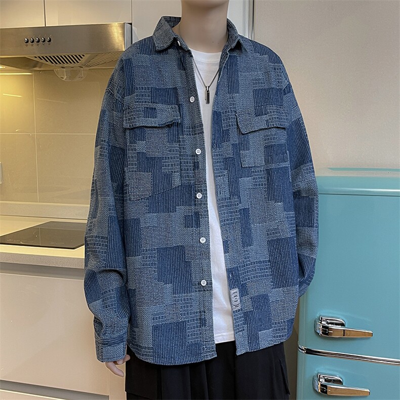 潮流夹克潮男春季牛仔衣CK6P55,男装夹克,星座1116-2