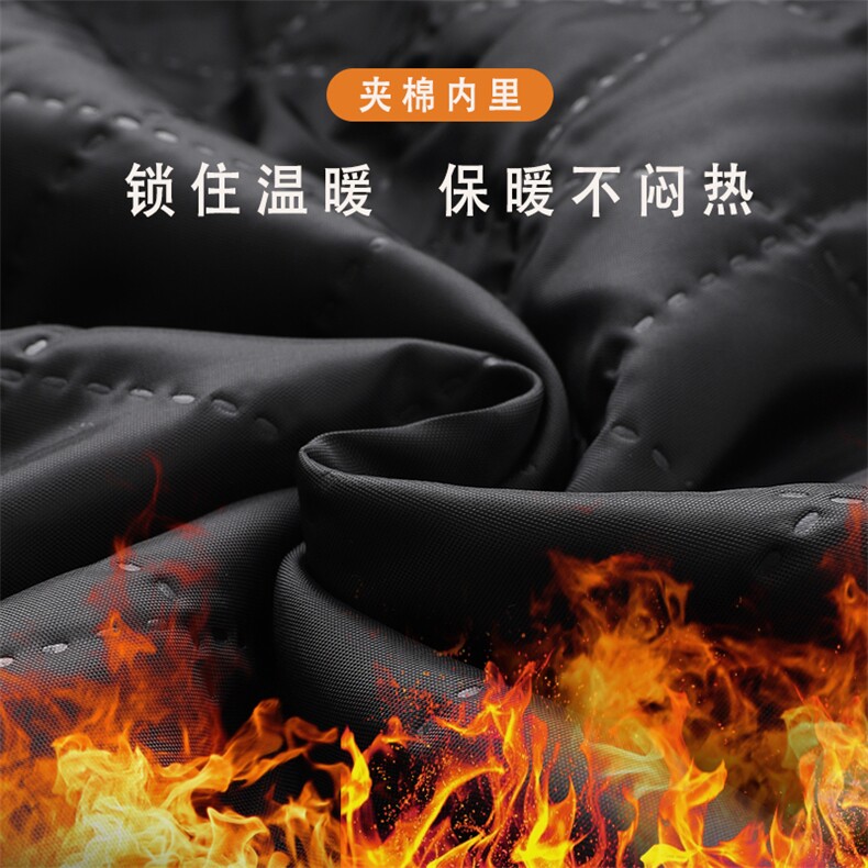 夹棉风衣D6016-TP110168韩系高级感休闲翻领夹棉保暖大衣,男装风衣,电商A102